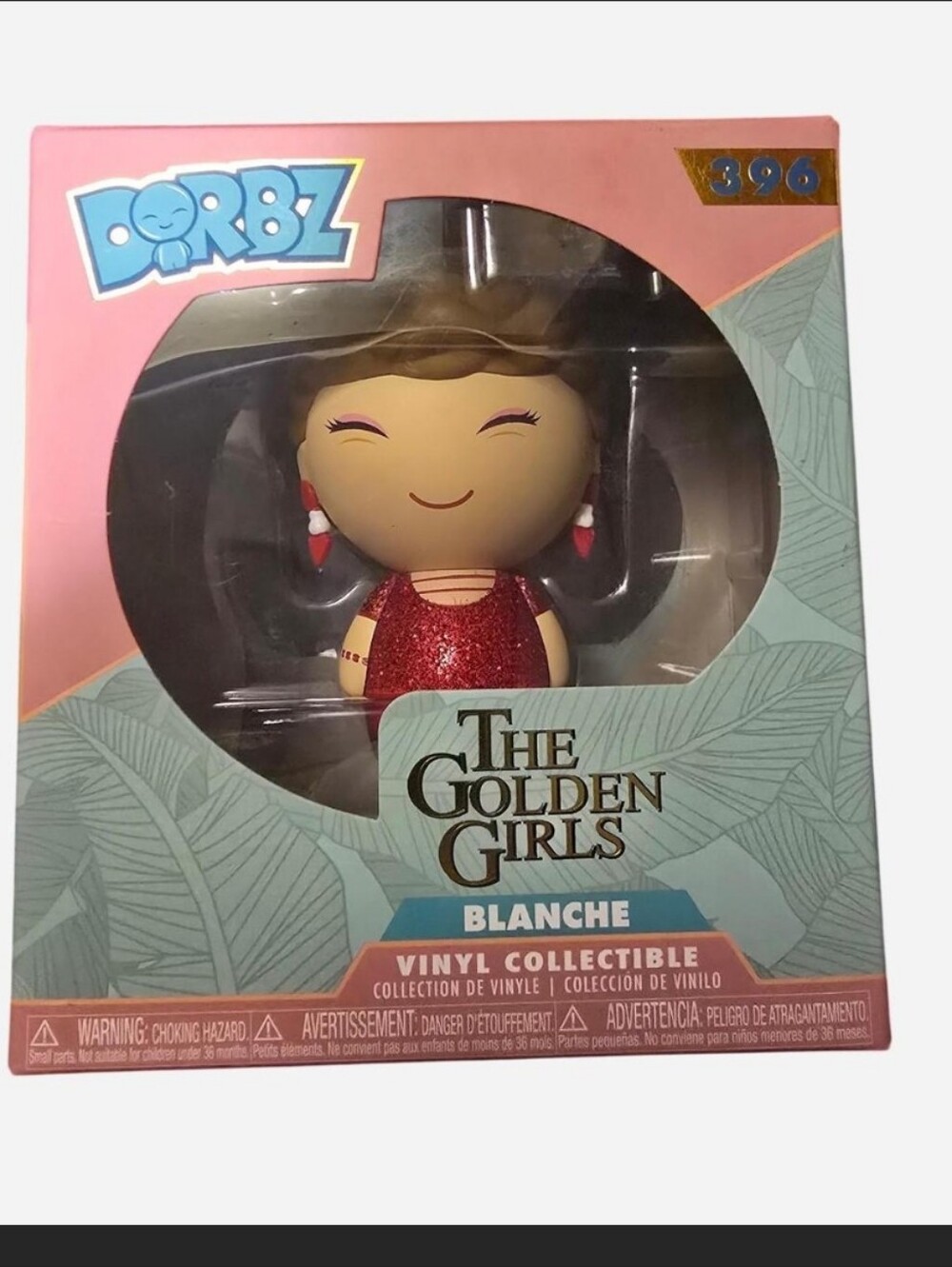 The Golden Girls Blanche Vinyl Collectible - Red